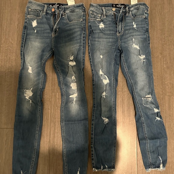 Hollister skinny jeans with distressing - Picture 3 of 5